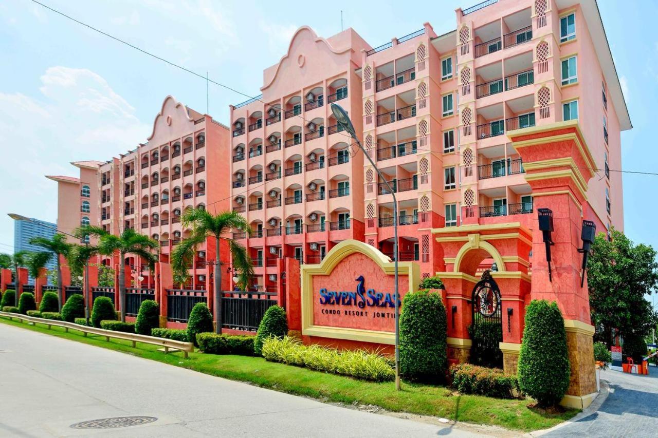 Seven Seas Pattaya Poolside Room ห้องติดสระ 乔木提恩海滩 外观 照片