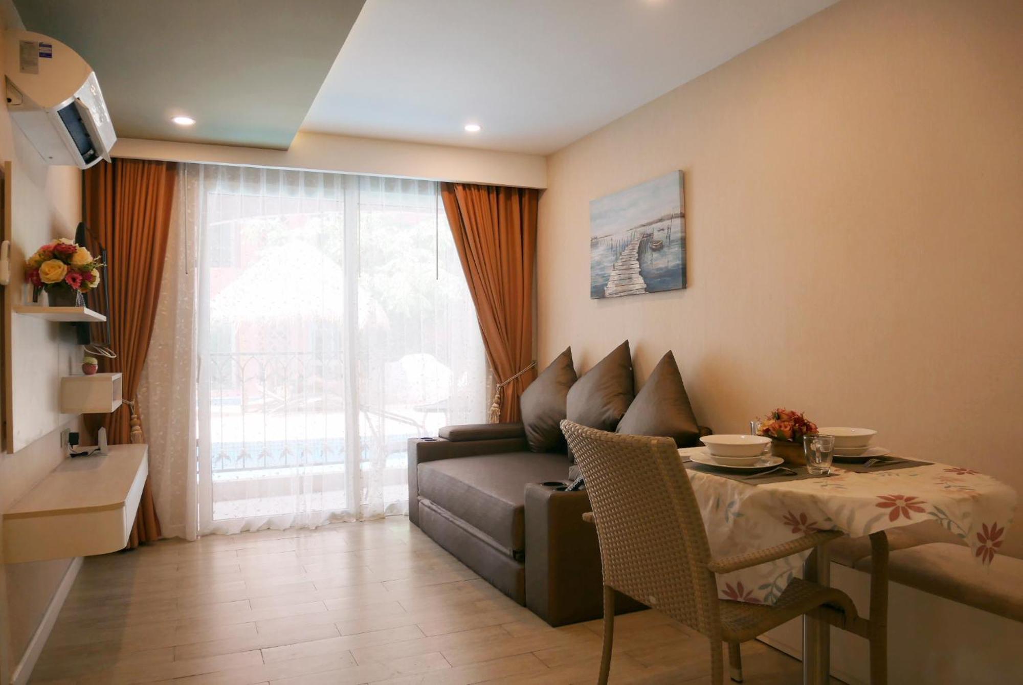 Seven Seas Pattaya Poolside Room ห้องติดสระ 乔木提恩海滩 外观 照片
